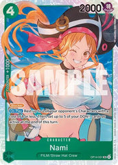 Nami - OP14-031 - Super Rare - The Azure Sea's Seven