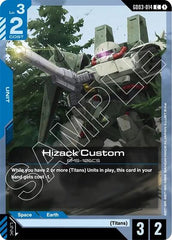 Hizack Custom - GD03-014 - COMMON - Steel Requiem