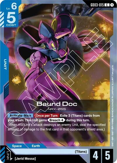 Baund Doc - GD03-015 - COMMON - Steel Requiem