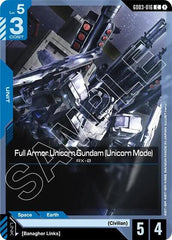 Full Armor Unicorn Gundam (Unicorn Mode) - GD03-016 - COMMON - Steel Requiem