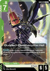 Gundam Deathscythe Hell - GD03-021 - RARE - Steel Requiem