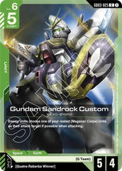 Gundam Sandrock Custom - GD03-025 - UNCOMMON - Steel Requiem