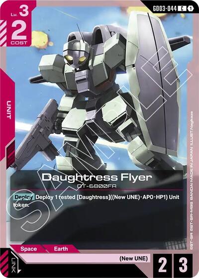 Daughtress Flyer - GD03-044 - COMMON - Steel Requiem