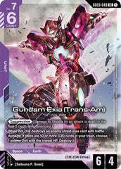 Gundam Exia (Trans-Am) - GD03-049 - LEGEND RARE - Steel Requiem