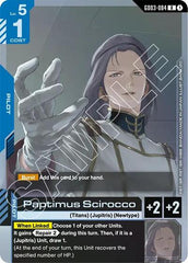 Paptimus Scirocco - GD03-084 - RARE - Steel Requiem
