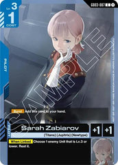 Sarah Zabiarov - GD03-087 - COMMON - Steel Requiem