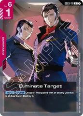 Eliminate Target - GD03-110 - UNCOMMON - Steel Requiem