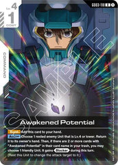 Awakened Potential - GD03-118 - RARE - Steel Requiem