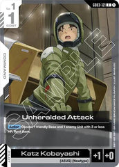 Unheralded Attack - GD03-121 - COMMON - Steel Requiem