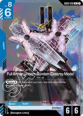 Full Armor Unicorn Gundam (Destroy Mode) (Store Tournament Participant Pack 03) - GD03-010 - UNCOMMON - Gundam Promotional Cards