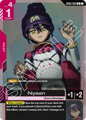 Nyaan (Store Tournament Participant Pack 03) - GD03-092 - UNCOMMON - Gundam Promotional Cards