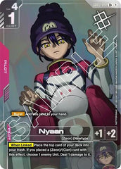 Nyaan (Store Tournament Winner Pack 03) - GD03-092 - Full Art Uncommon - Gundam Promotional Cards