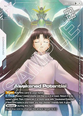Awakened Potential (Store Tournament Winner Pack 03) - GD03-118 - Full Art Rare - Gundam Promotional Cards