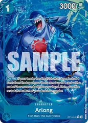Arlong - OP14-042 - Rare (Alternate Art) - The Azure Sea's Seven