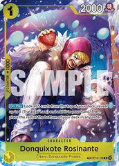 Donquixote Rosinante - OP12-108 - Treasure Rare - The Azure Sea's Seven