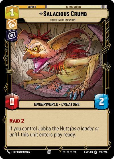 Salacious Crumb - Cackling Companion - 210/264 - Special - A Lawless Time