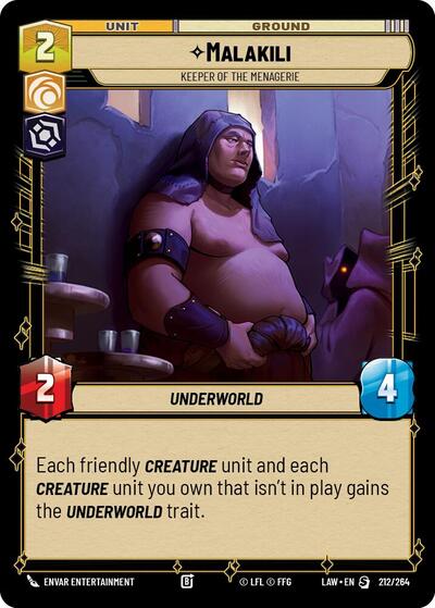 Malakili - Keeper of the Menagerie - 212/264 - Special - A Lawless Time