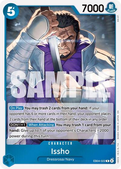 Issho - EB04-022 - Rare - The Azure Sea's Seven