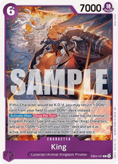 King - EB04-031 - Rare - The Azure Sea's Seven
