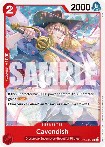 Cavendish - OP14-004 - Uncommon - The Azure Sea's Seven