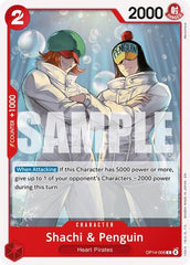 Shachi & Penguin - OP14-006 - Common - The Azure Sea's Seven