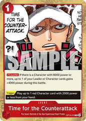 Time for the Counterattack - OP14-018 - Rare - The Azure Sea's Seven