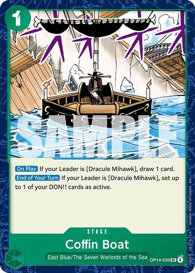 Coffin Boat - OP14-039 - Uncommon - The Azure Sea's Seven