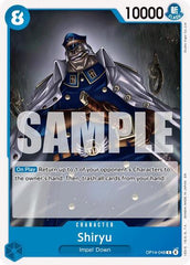 Shiryu - OP14-048 - Common - The Azure Sea's Seven