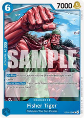 Fisher Tiger - OP14-054 - Uncommon - The Azure Sea's Seven