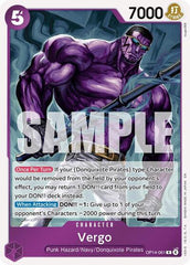 Vergo - OP14-061 - Rare - The Azure Sea's Seven