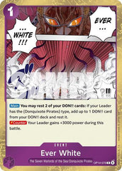 Ever White - OP14-076 - Rare - The Azure Sea's Seven