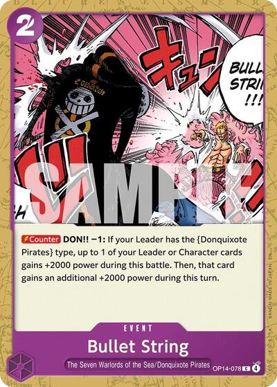 Bullet String - OP14-078 - Common - The Azure Sea's Seven