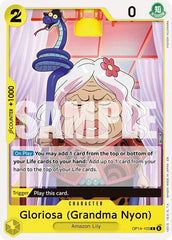 Gloriosa (Grandma Nyon) - OP14-103 - Common - The Azure Sea's Seven