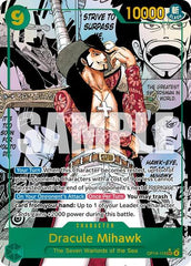Dracule Mihawk - OP14-119 - Secret Rare (Manga Alt Art) - The Azure Sea's Seven