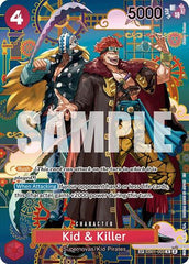 Kid & Killer - EB01-003 - Rare (Special Alternate Art) - The Azure Sea's Seven