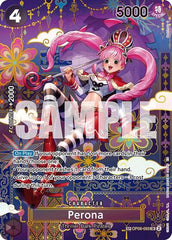 Perona - OP06-093 - Super Rare (Special Alternate Art) - The Azure Sea's Seven