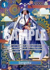 Sengoku - OP07-046 - Rare (Special Alternate Art) - The Azure Sea's Seven