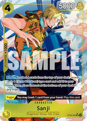 Sanji - ST29-004 - Super Rare (Full Art) - Egghead