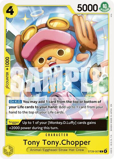 Tony Tony.Chopper - ST29-007 - Common - ST-29: Starter Deck 29 Egghead