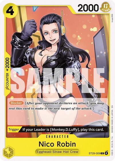 Nico Robin - ST29-009 - Common - ST-29: Starter Deck 29 Egghead