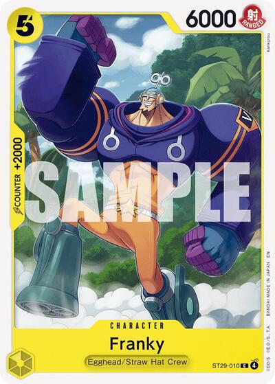 Franky - ST29-010 - Common - ST-29: Starter Deck 29 Egghead