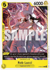 Rob Lucci - ST29-013 - Common - ST-29: Starter Deck 29 Egghead