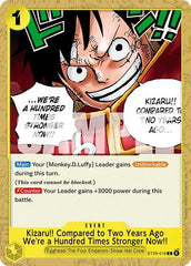 Kizaru!! Compared to Two Years Ago We're a Hundred Times Stronger Now!! - ST29-016 - Common - Egghead
