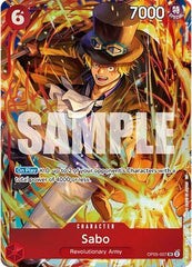 Sabo - OP05-007 - Super Rare (Illustration Box Vol.5) - One Piece Promotion Cards
