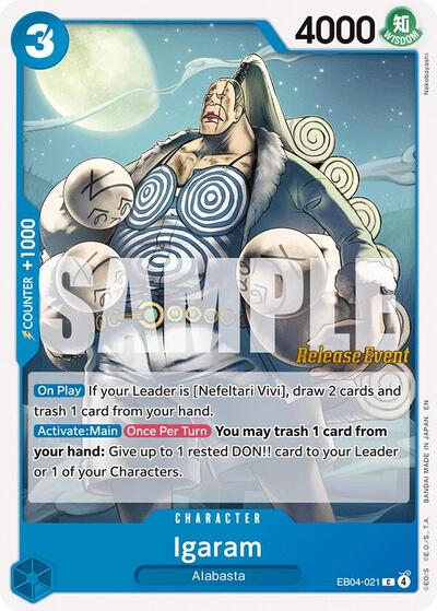 Igaram - EB04-021 - Common - The Azure Sea's Seven Release Event Cards