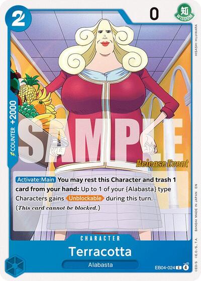 Terracotta - EB04-024 - Common - The Azure Sea's Seven Release Event Cards