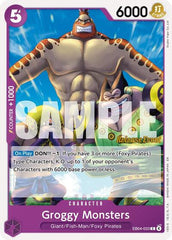 Groggy Monsters - EB04-033 - Common - The Azure Sea's Seven Release Event Cards