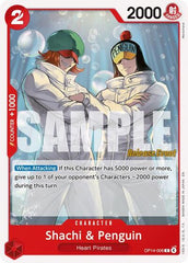 Shachi & Penguin - OP14-006 - Common - The Azure Sea's Seven Release Event Cards