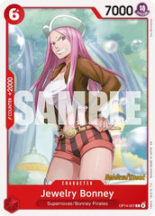 Jewelry Bonney - OP14-007 - Common - The Azure Sea's Seven Release Event Cards