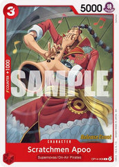 Scratchmen Apoo - OP14-008 - Common - The Azure Sea's Seven Release Event Cards
